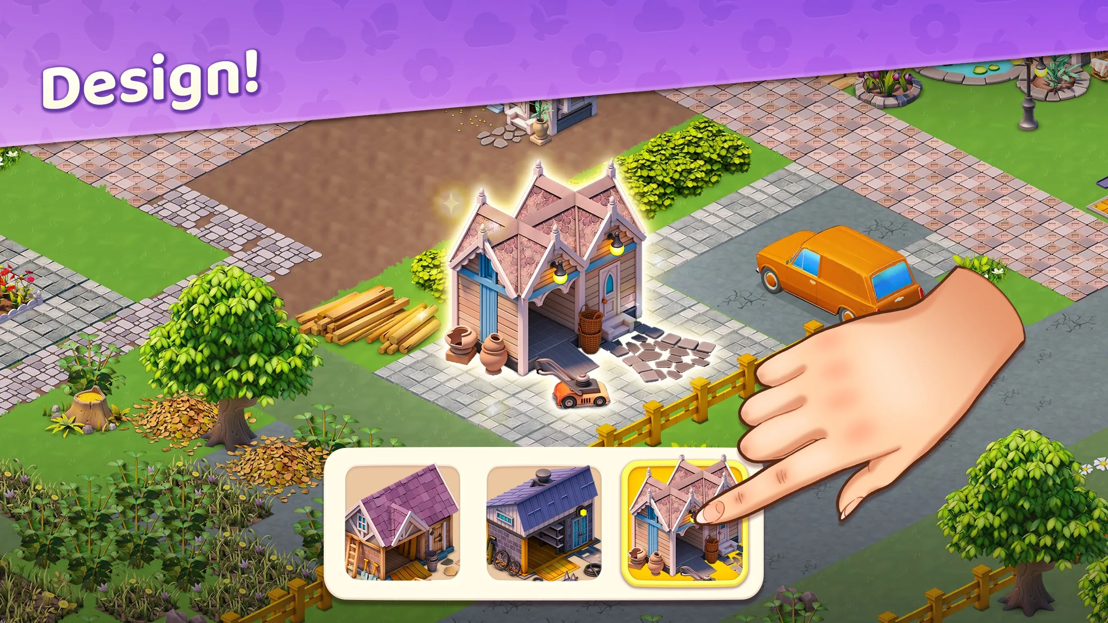 City Escape: Garden Blast Story screenshot 3
