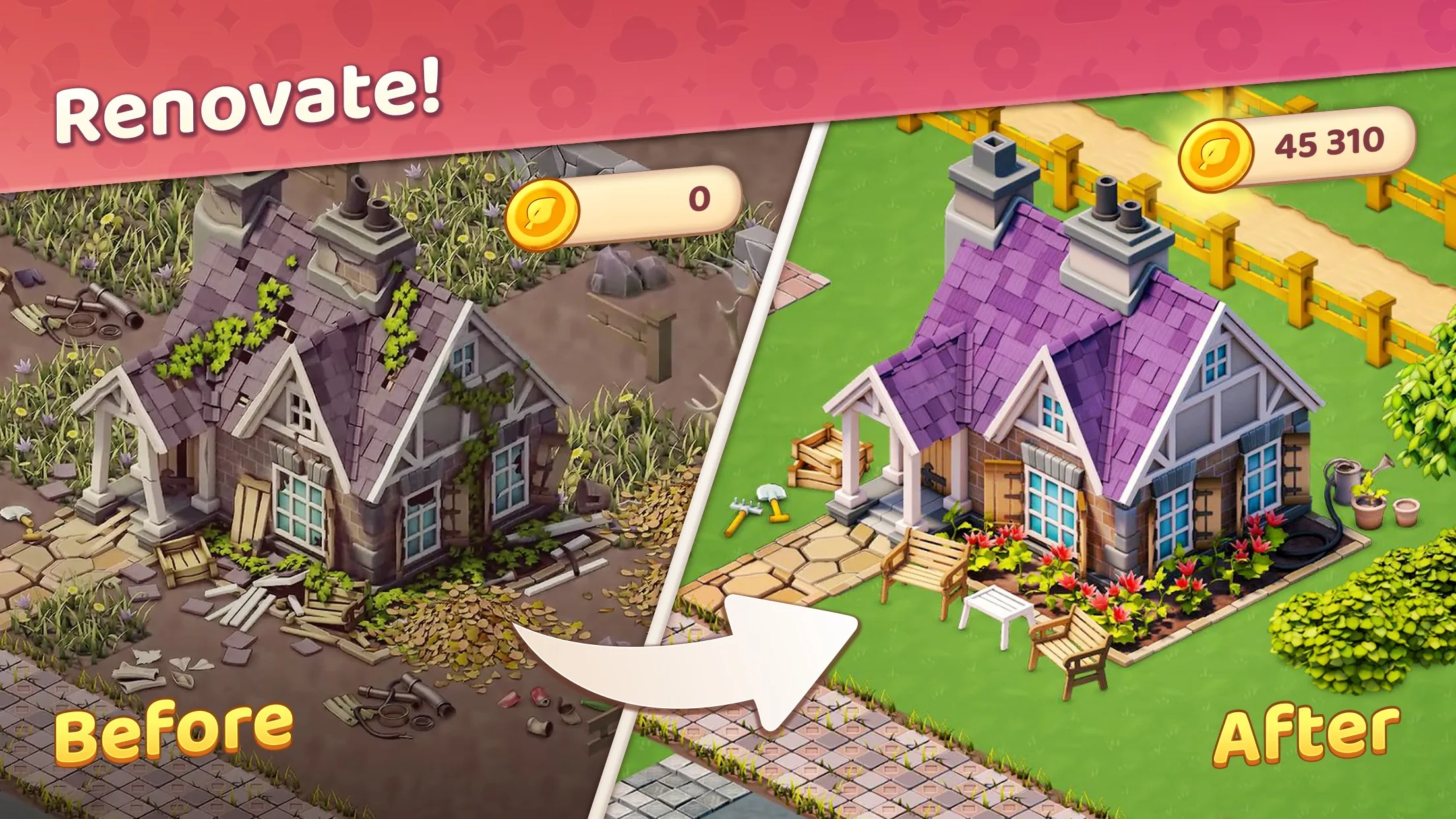 City Escape: Garden Blast Story screenshot 4