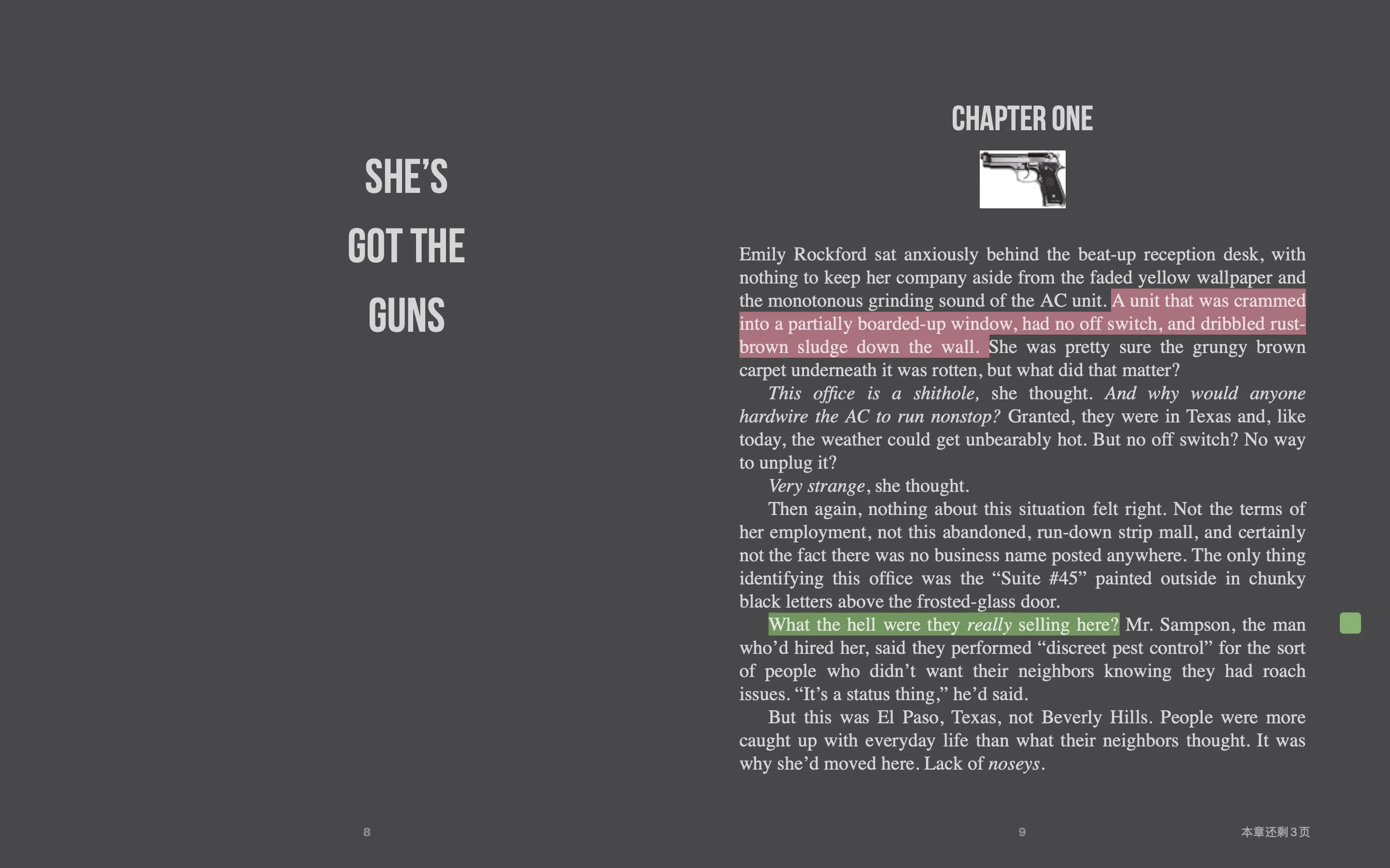 eReader for EPUB,MOBI,AZW3 screenshot 1