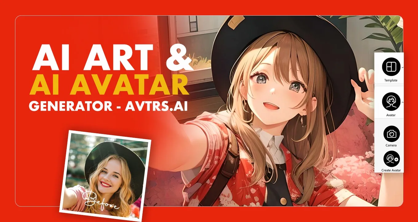 AI Art & AI Avatar Generator - AVTRS.AI screenshot 1