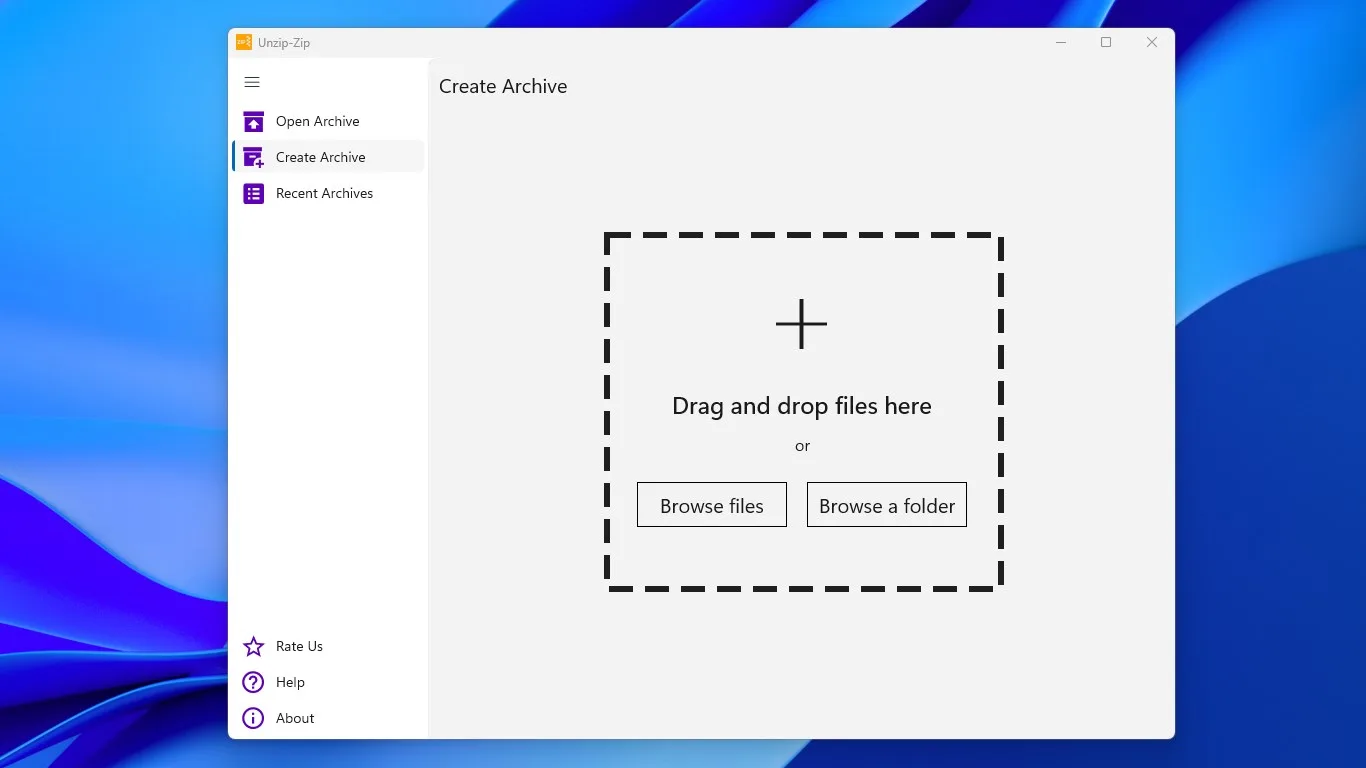 Unzip-Zip screenshot 5