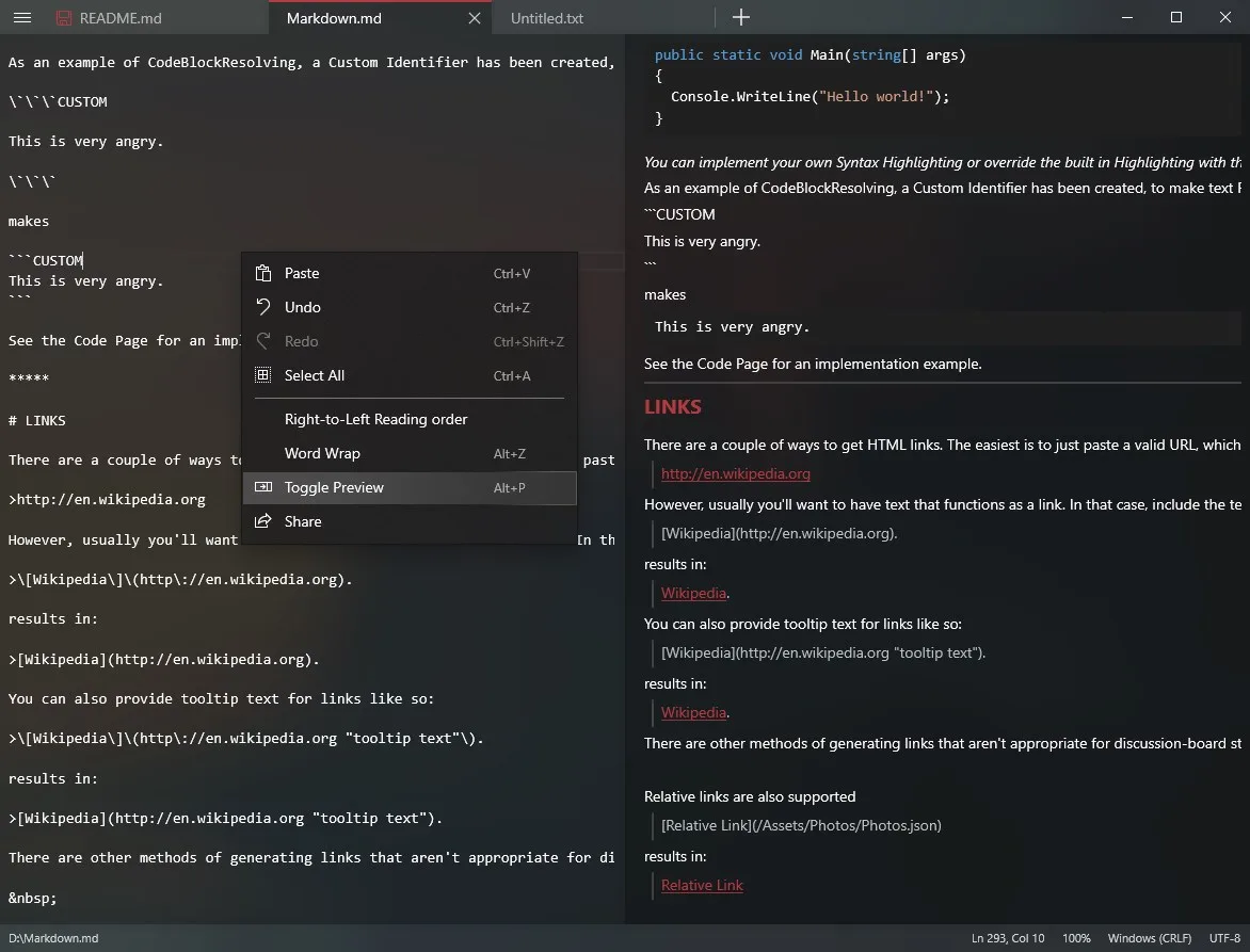 Notepads App screenshot 2