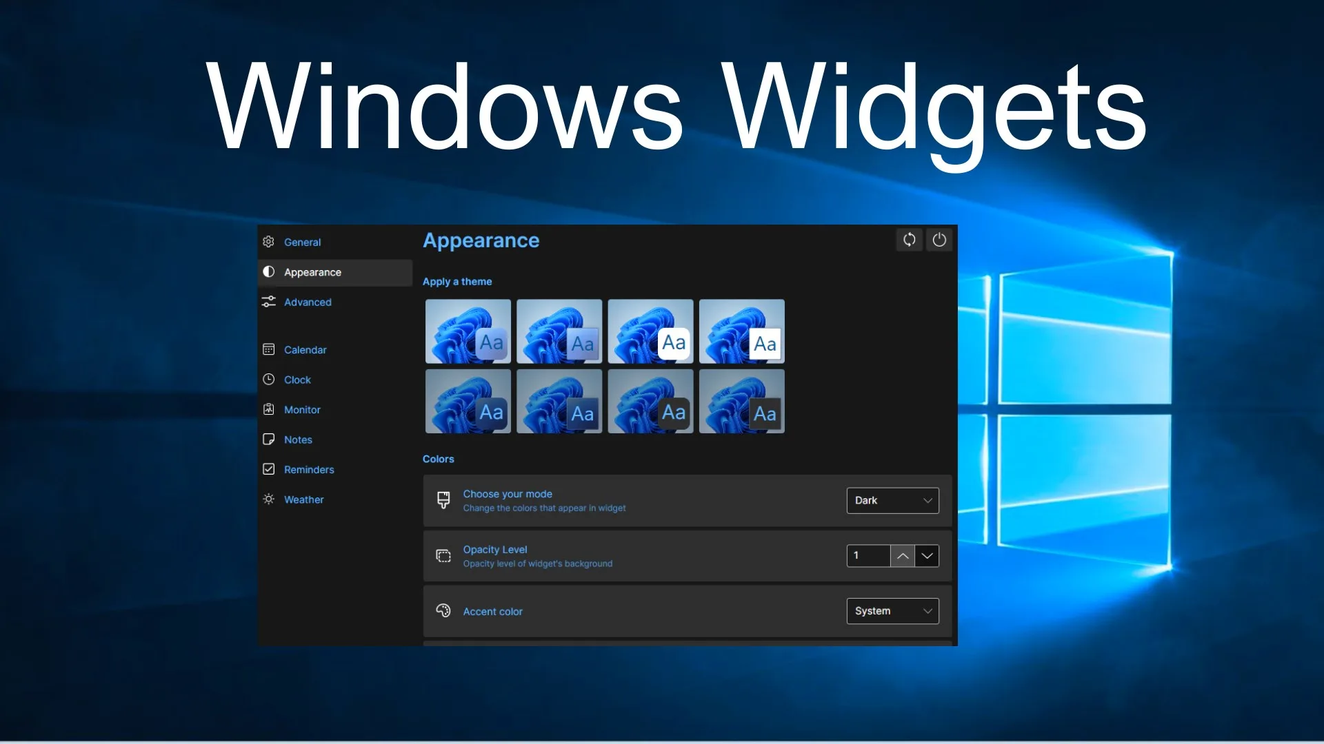 Widgets - Desktop Gadgets screenshot 1