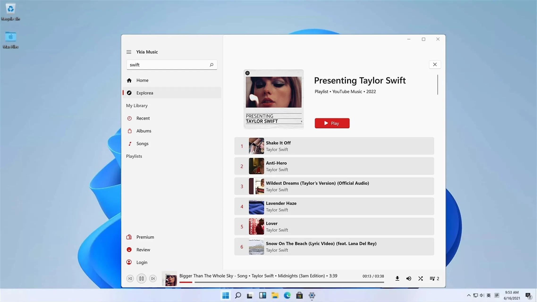 YT Music Lite screenshot 2