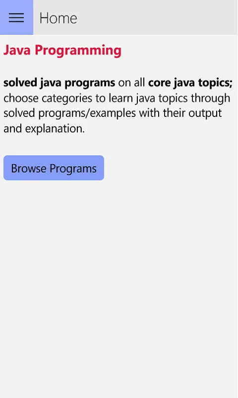 Java Programming screenshot 1