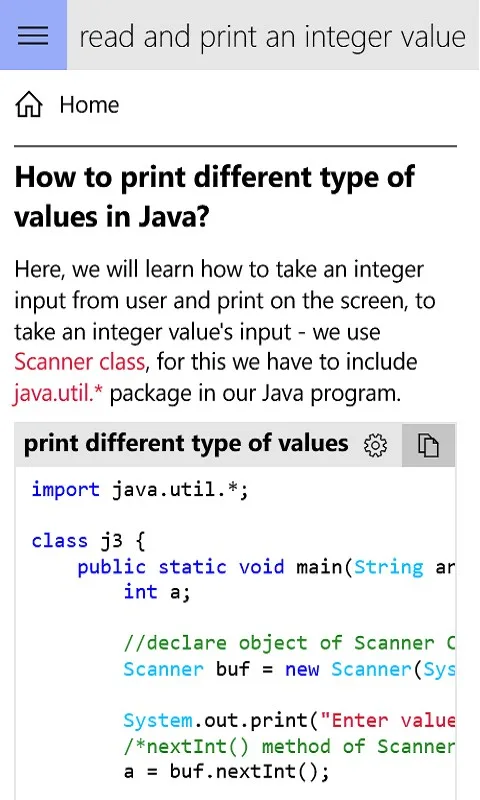 Java Programming screenshot 2