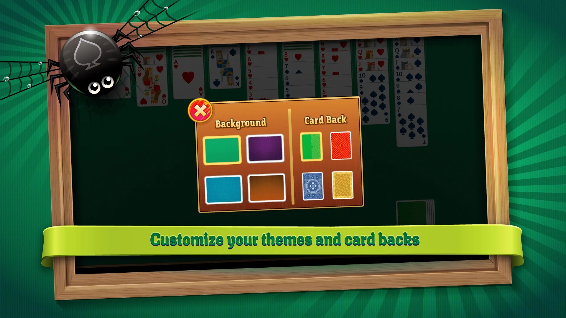Simple Spider Solitaire Deluxe screenshot 3