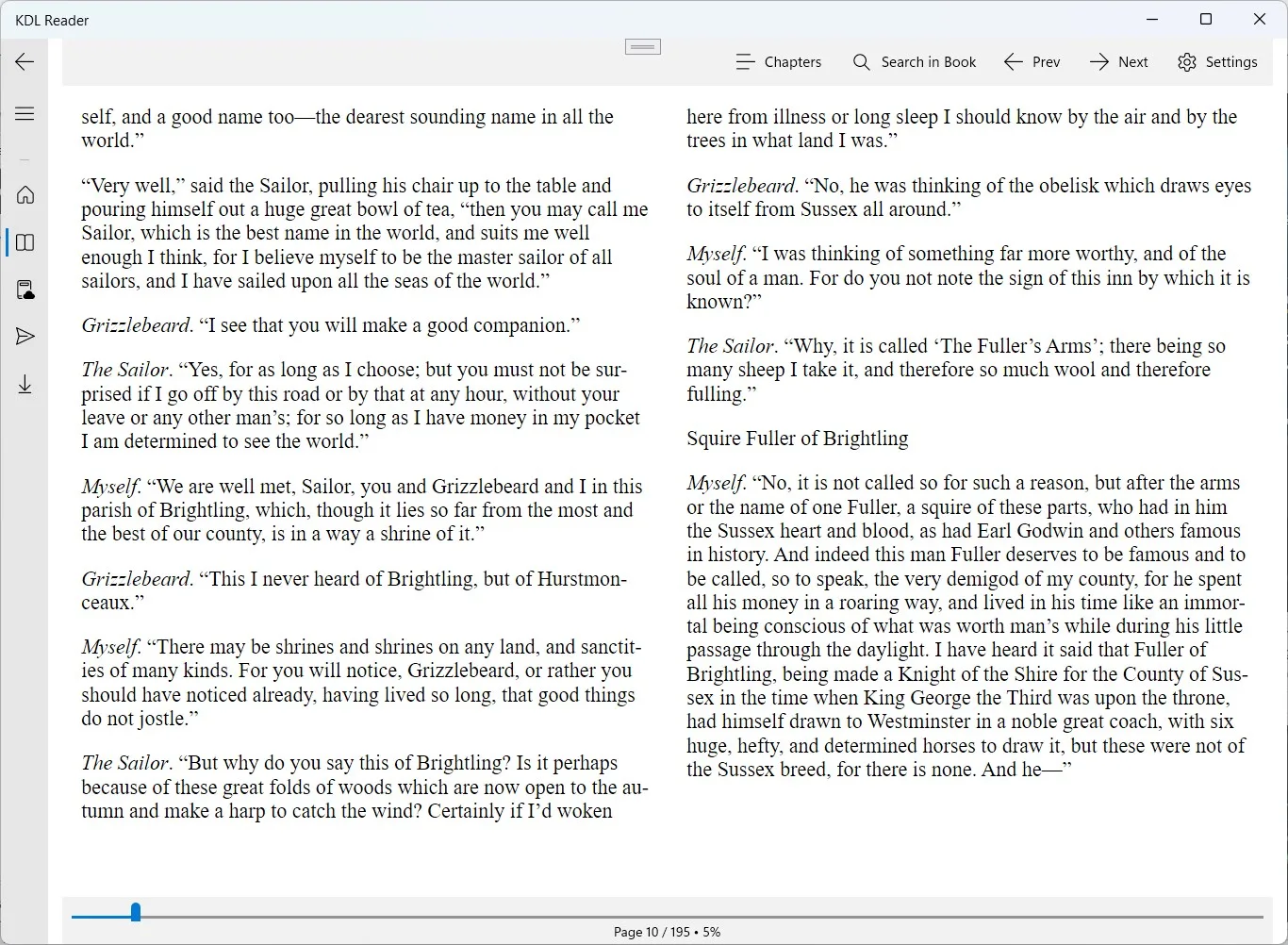 KDL Reader screenshot 4