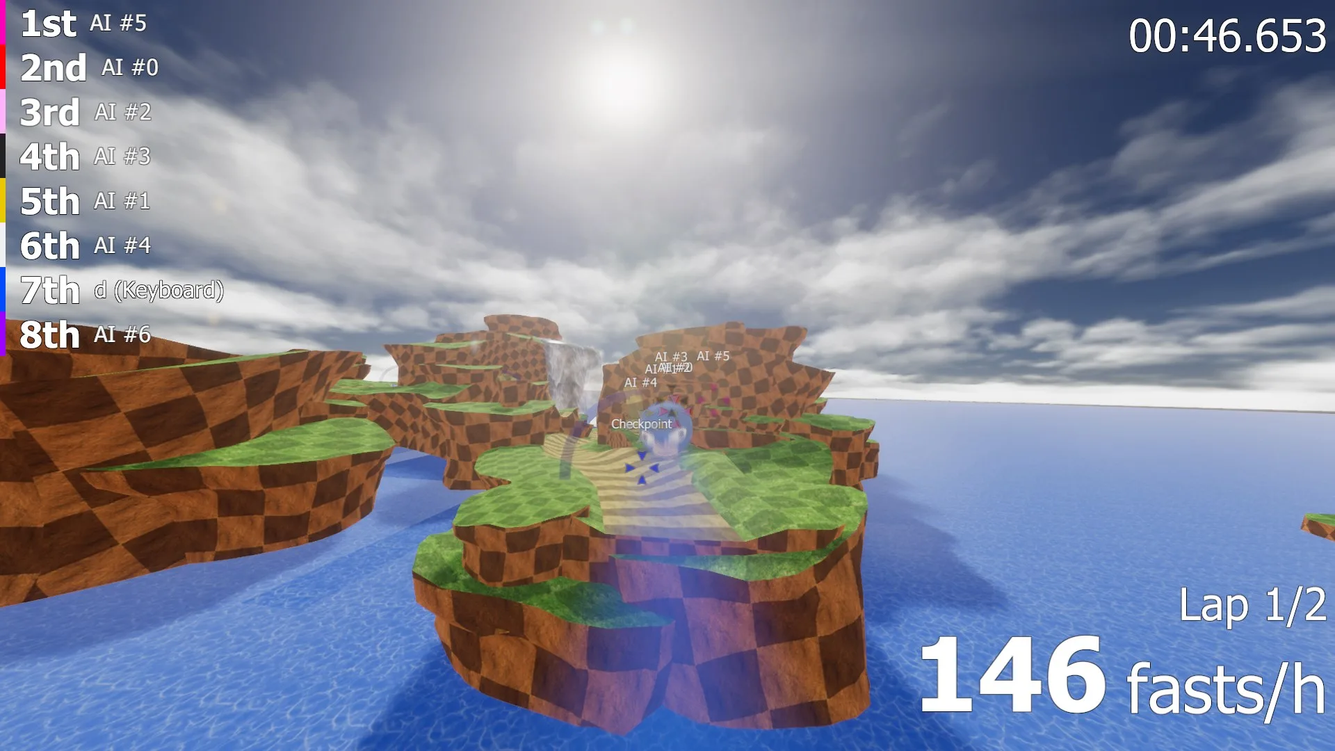 Sanicball Xbox version screenshot 4