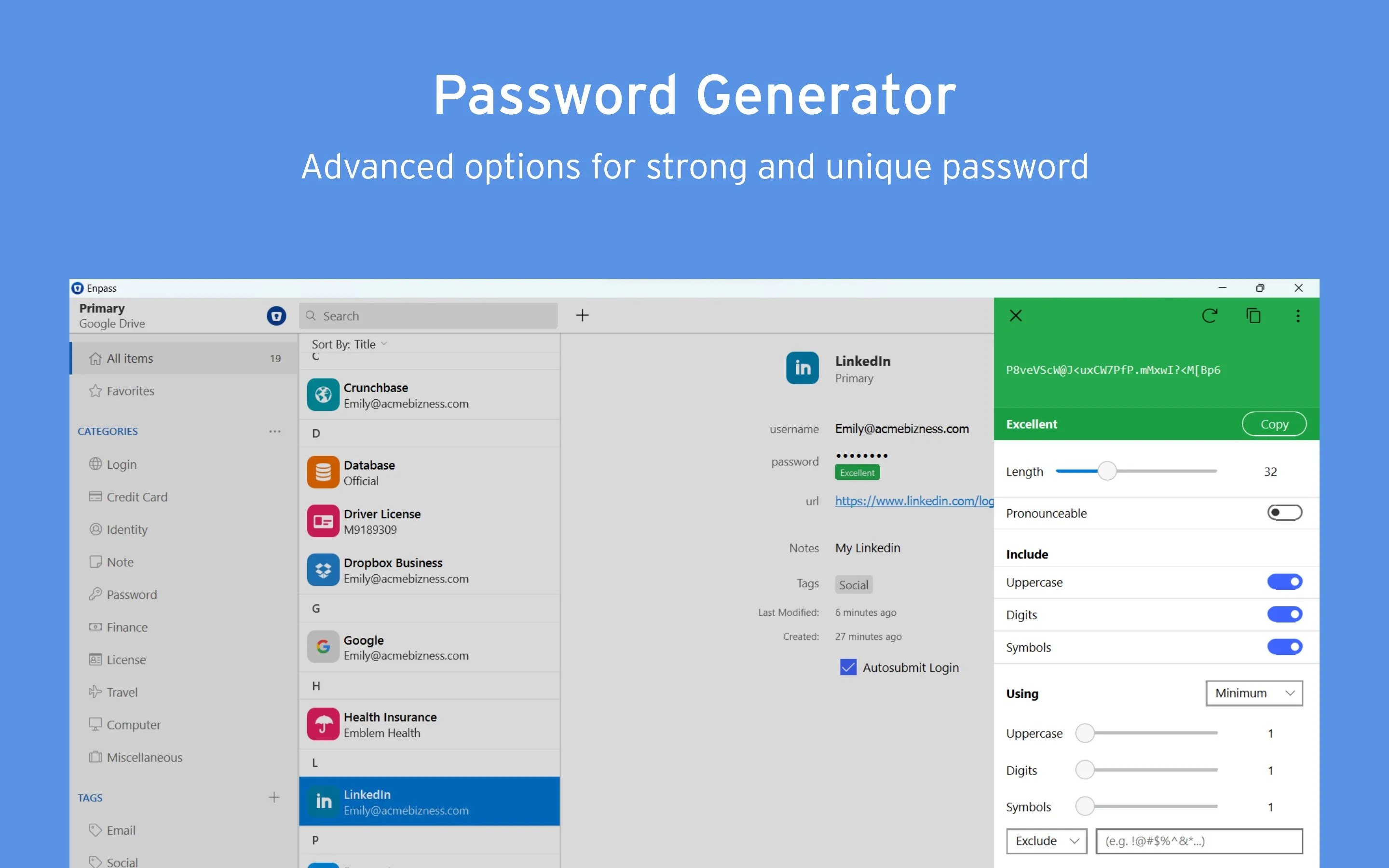 Enpass Password Manager screenshot 1