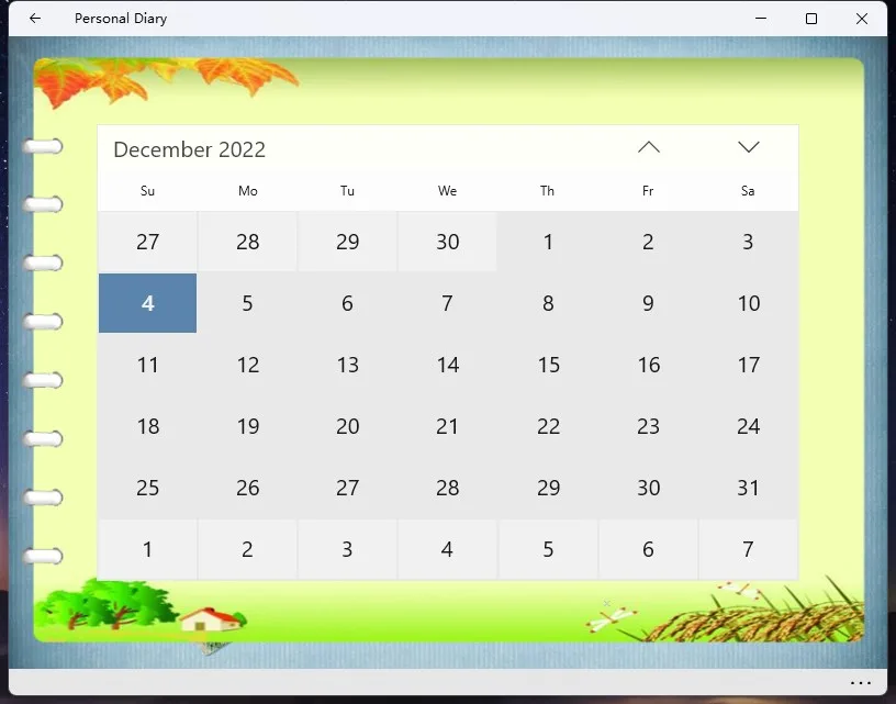 Calendar Diary screenshot 1