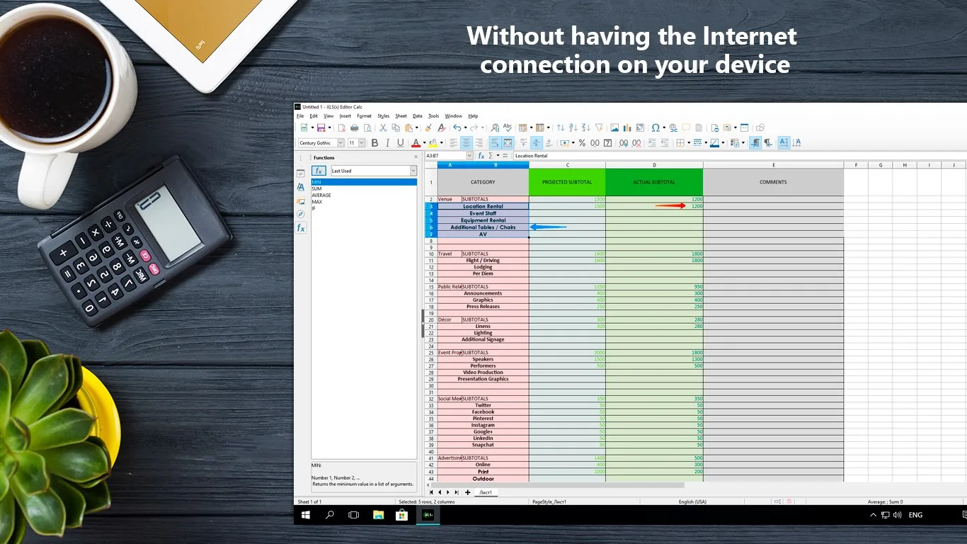XLS(x) Editor screenshot 3