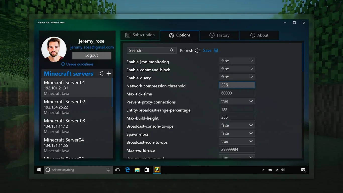 Servers for Online Games screenshot 3