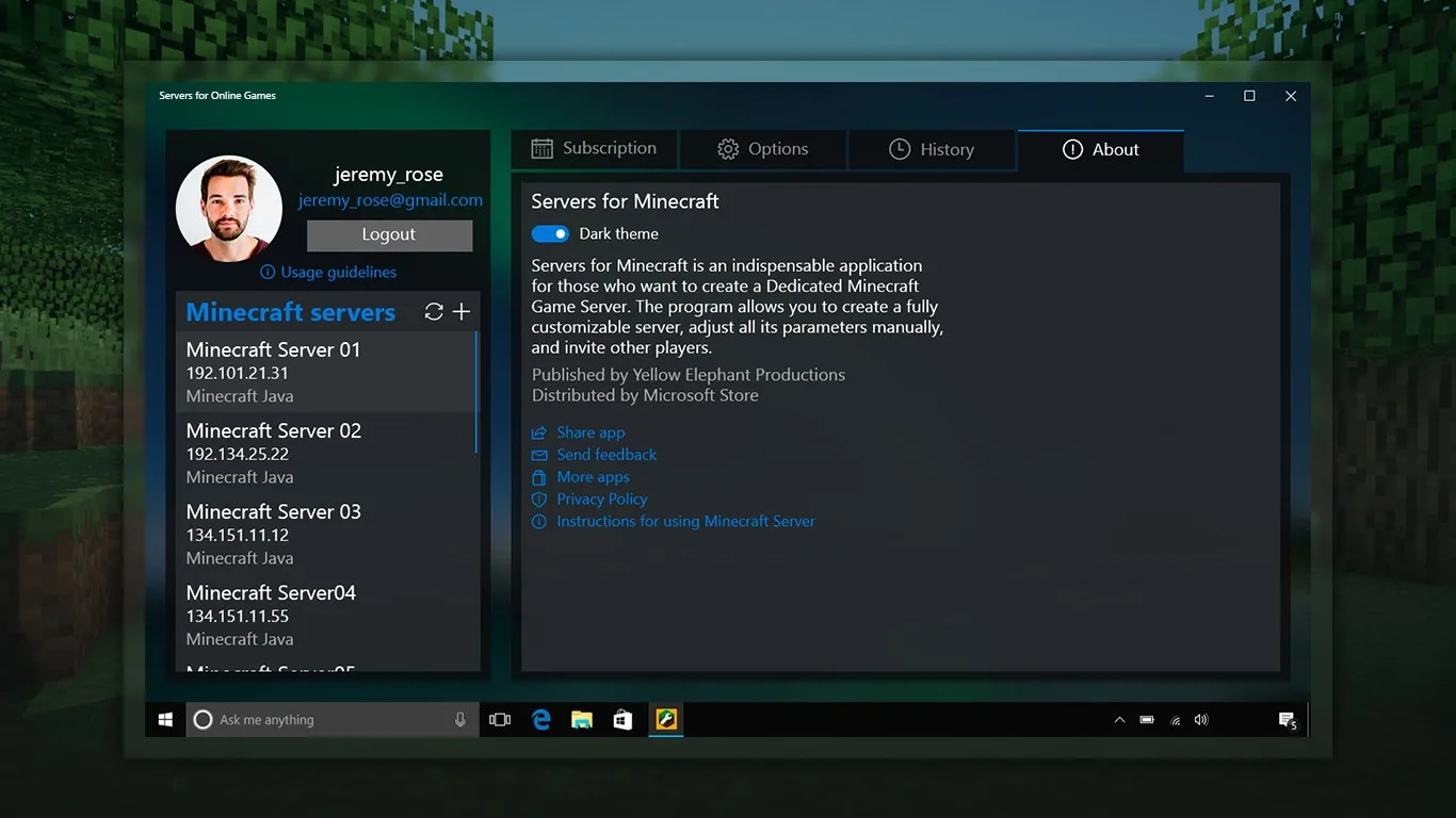 Servers for Online Games screenshot 5