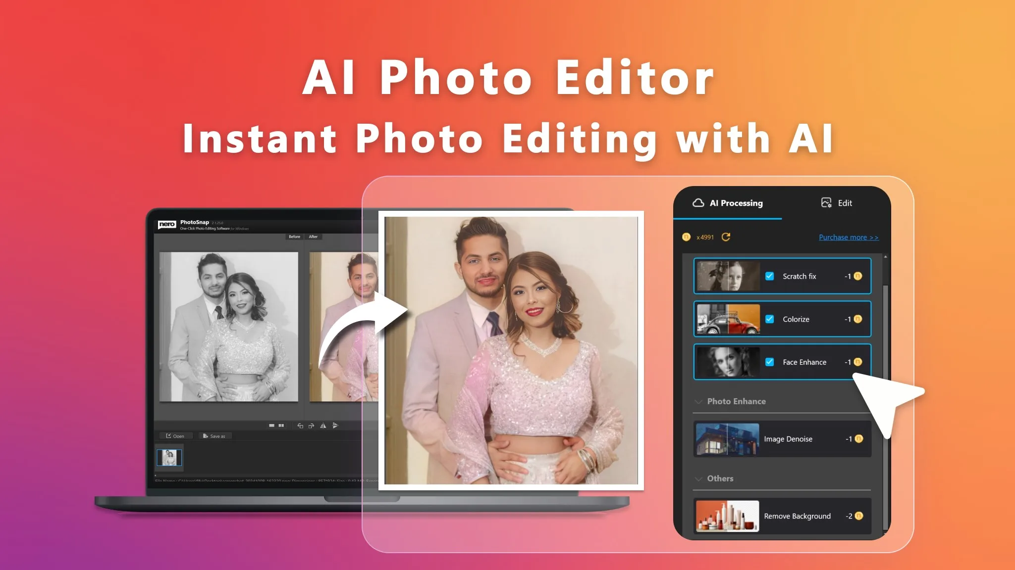 Nero Photo Editor - Easy photo editing screenshot 2