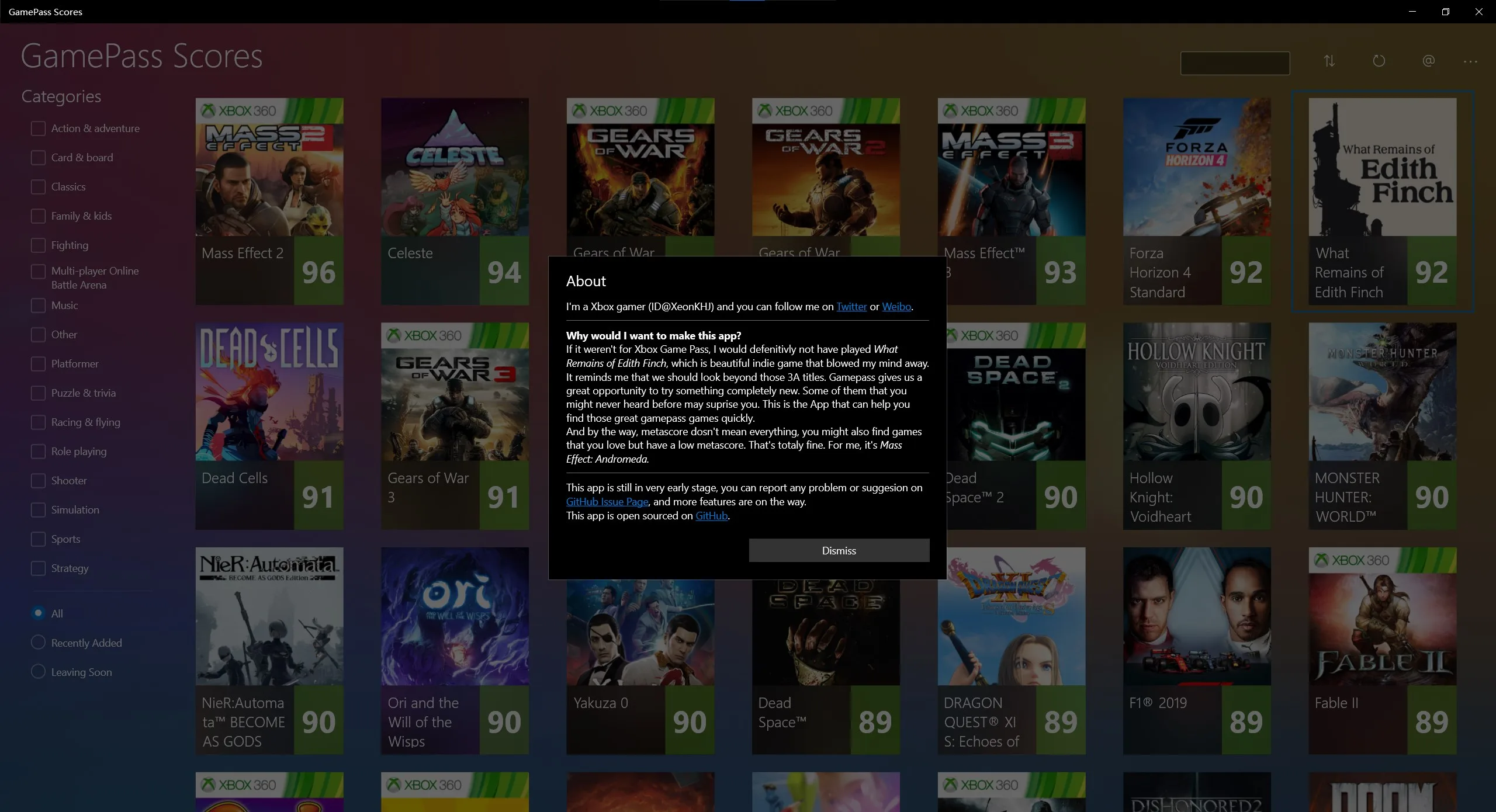 GamePass Scores screenshot 1