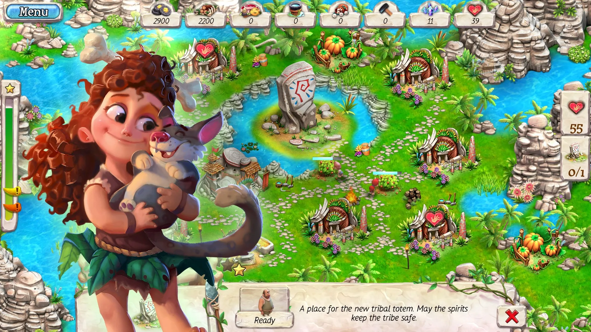 Cavemen Tales: Prehistoric Adventure screenshot 1