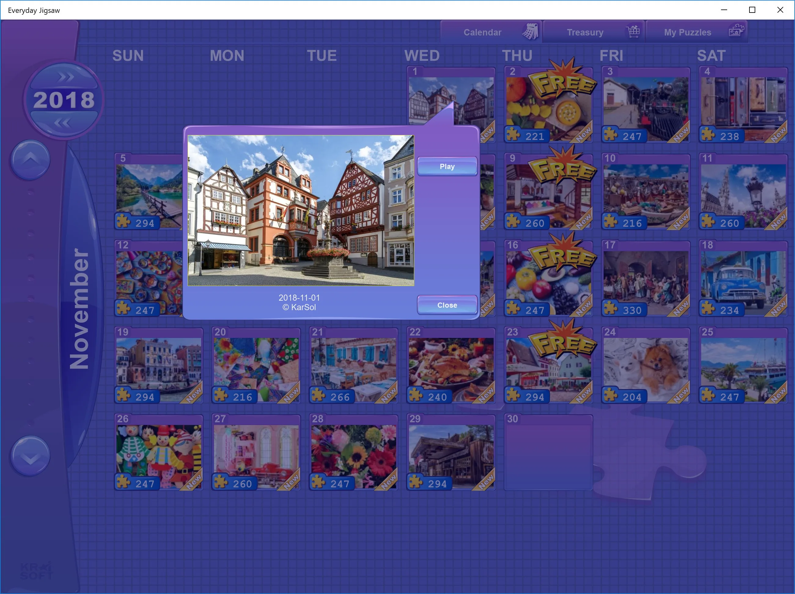 Everyday Jigsaw screenshot 1