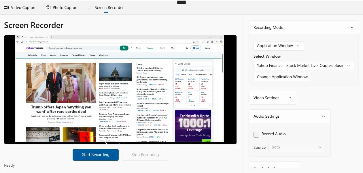 Camera Webcam - Screen Recorder screenshot 4
