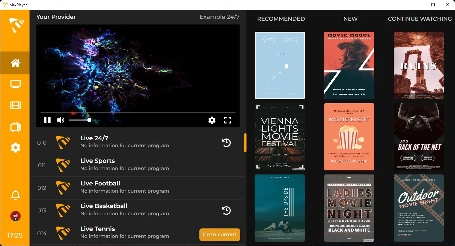 MaxPlayer - IPTV Player screenshot 4