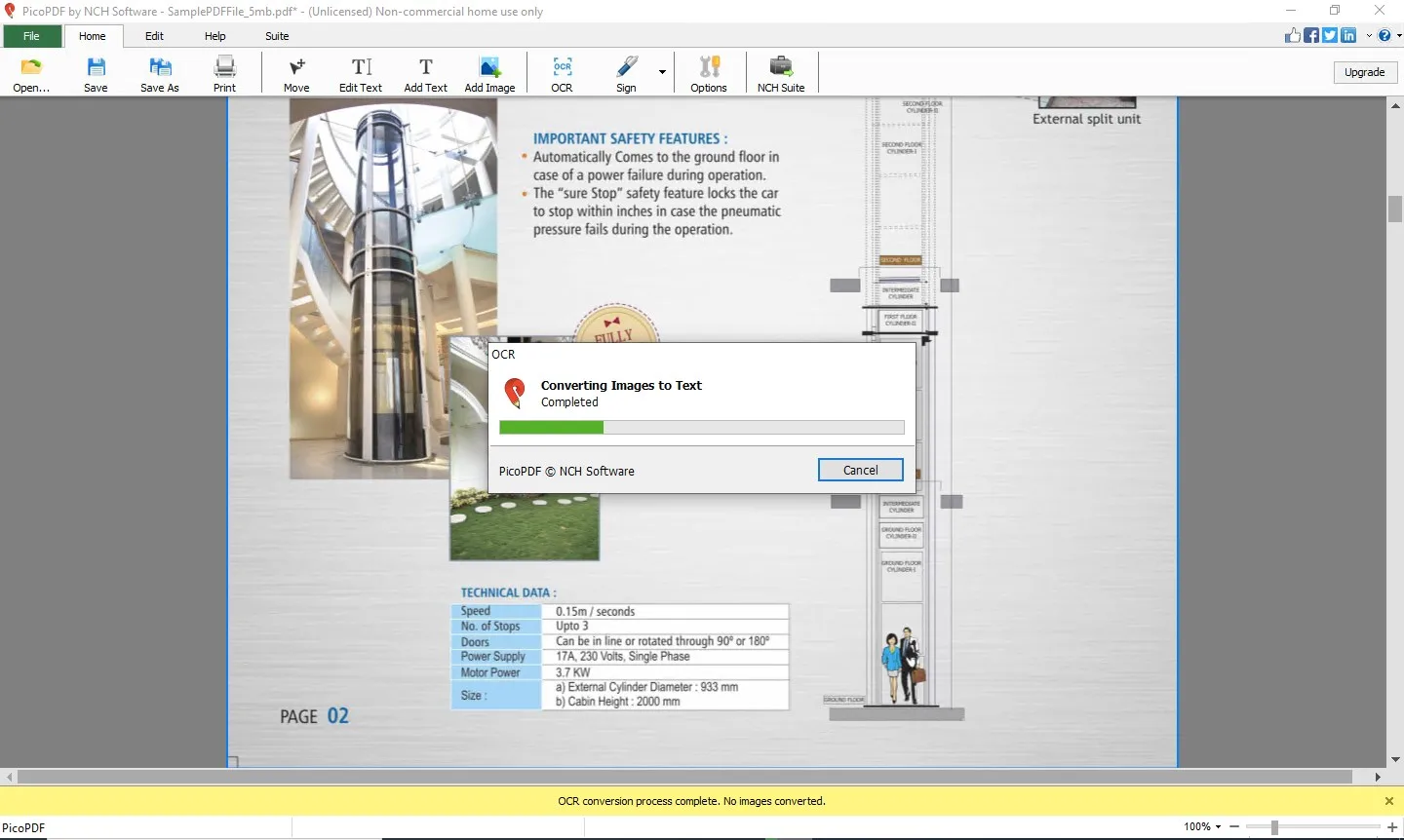 PicoPDF PDF Editing Software Express Edition screenshot 3