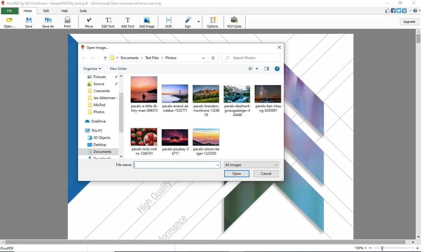 PicoPDF PDF Editing Software Express Edition screenshot 4