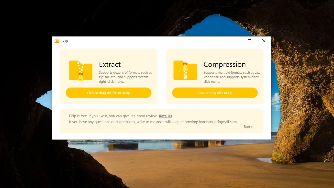 EZip - ZIP & RAR Extractor screenshot 1