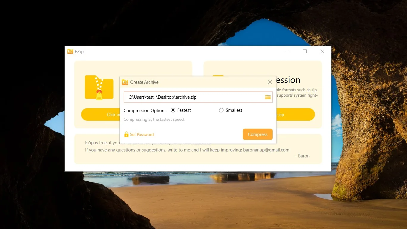 EZip - ZIP & RAR Extractor screenshot 4