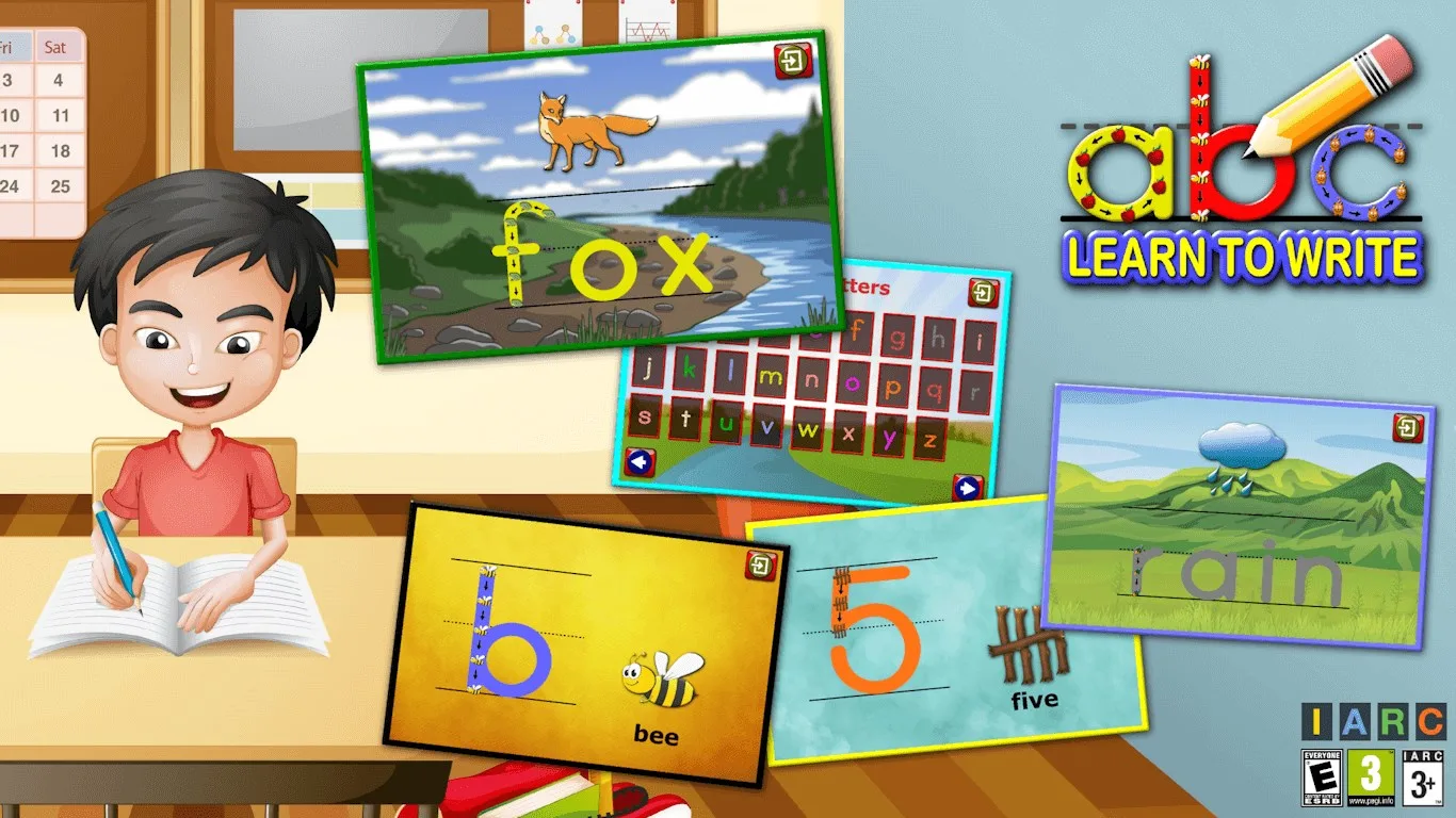 Learn to Write Letters & Numbers screenshot 5