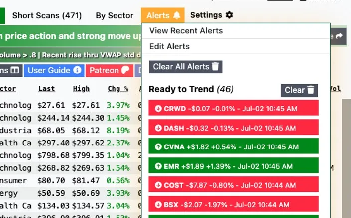 ZenBot Stock Scanner screenshot 4