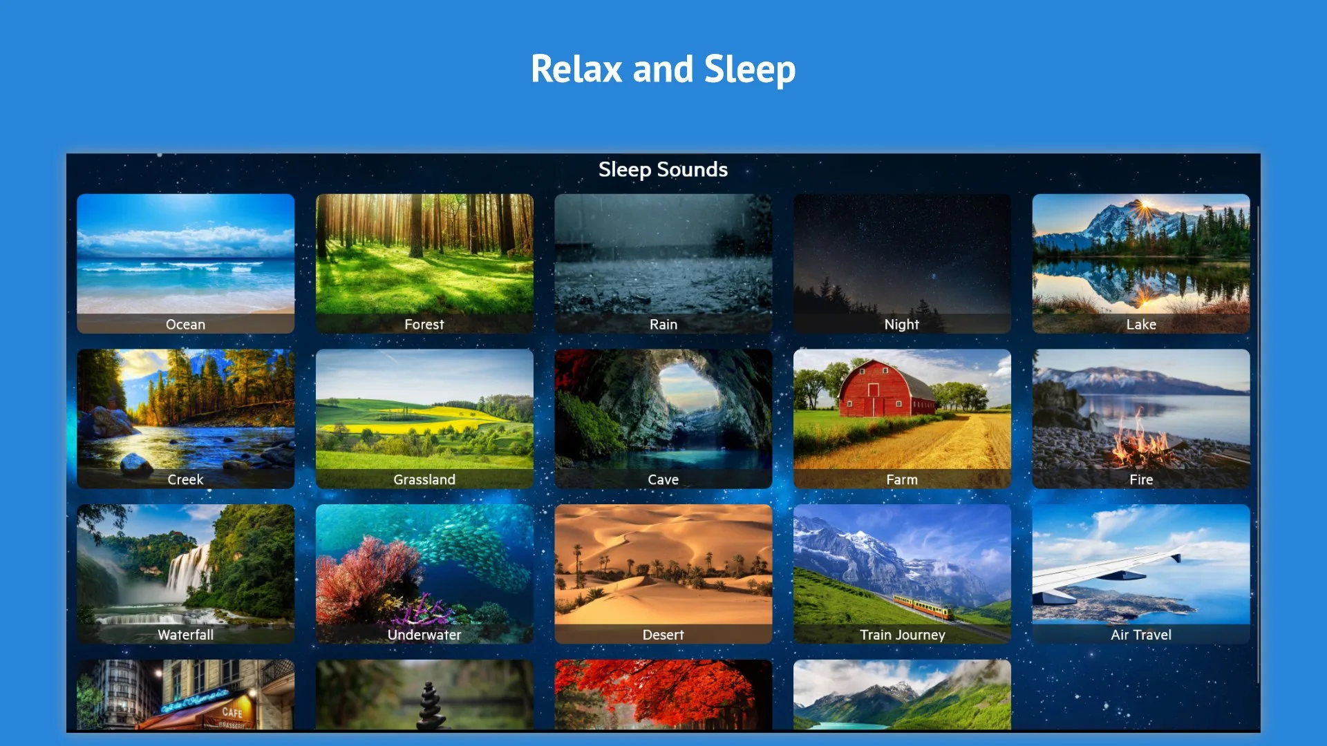 Sleep Sounds: Sleep, Calm & Meditate screenshot 1