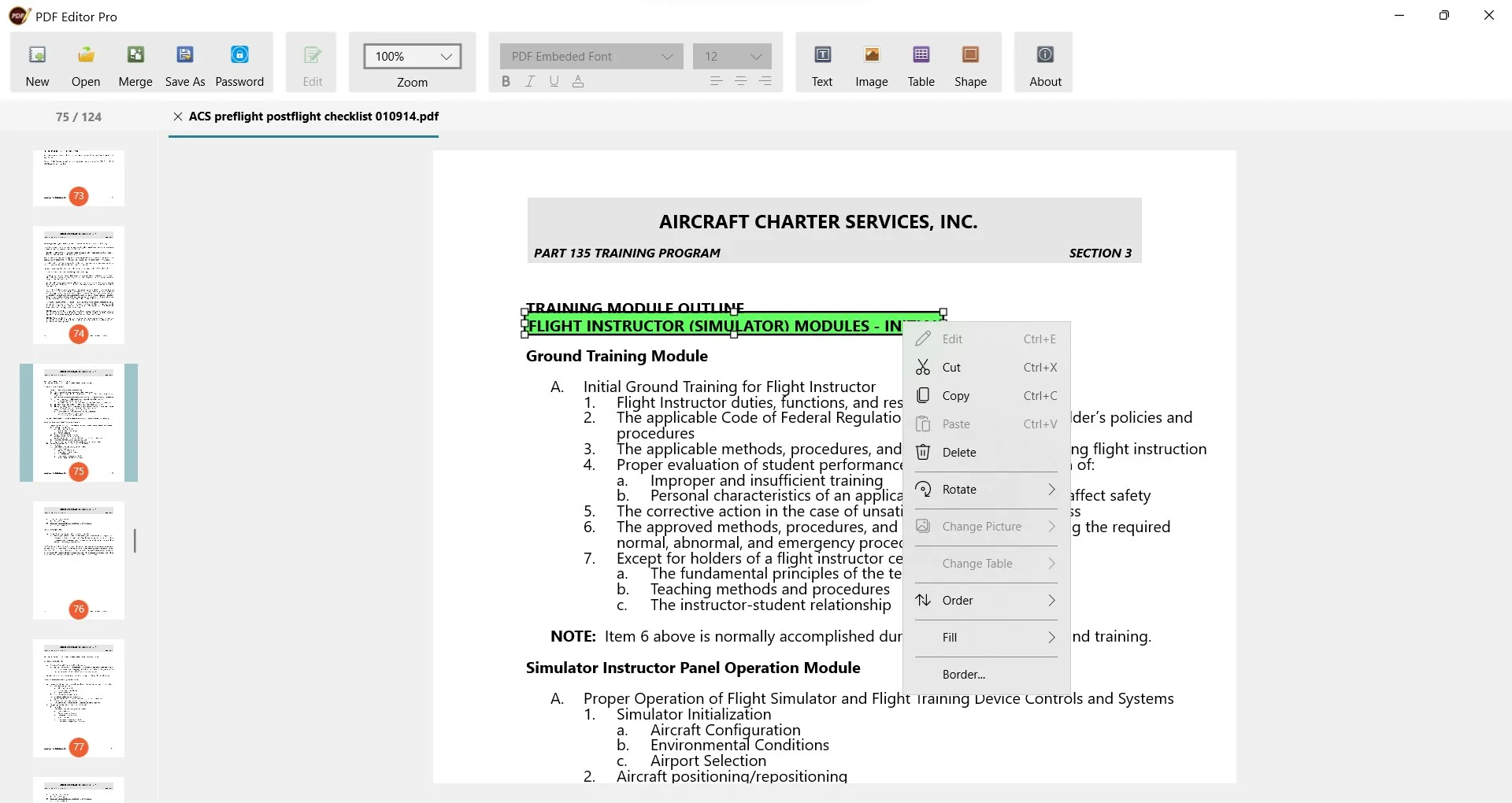 PDF Editor Pro - Edit, modify PDF element screenshot 1