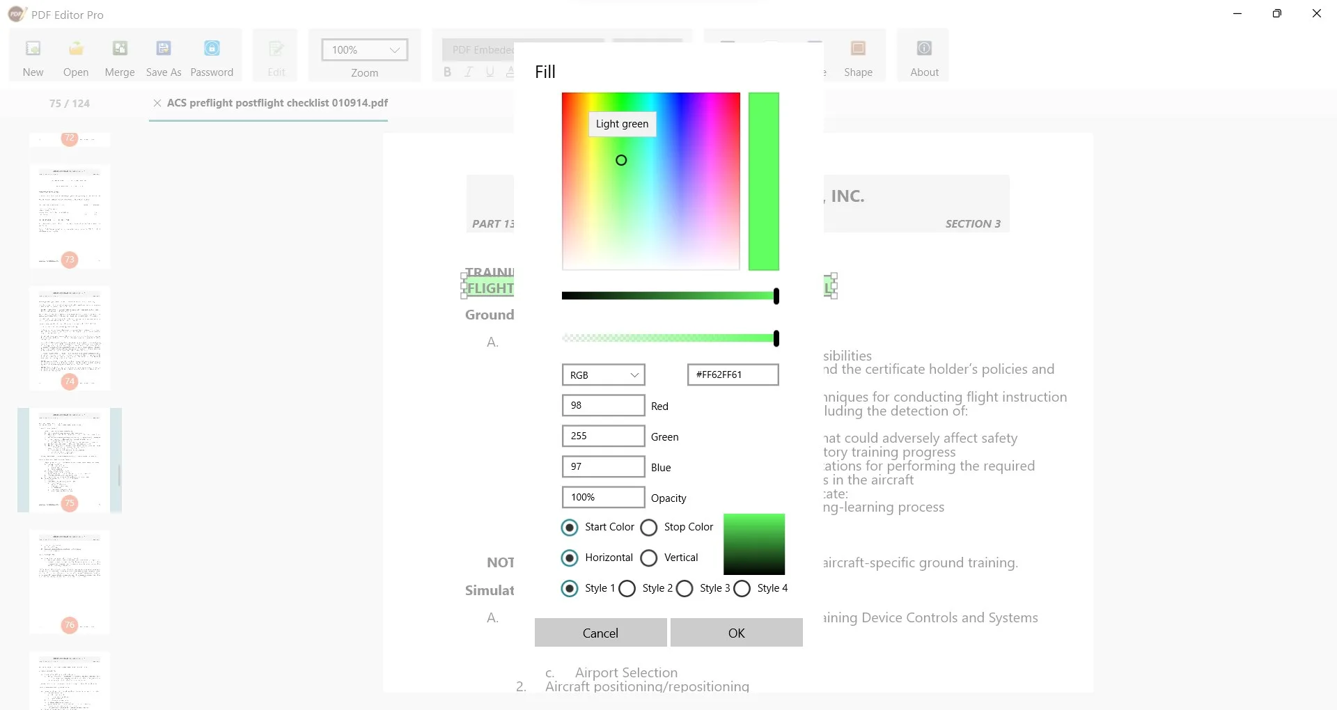 PDF Editor Pro - Edit, modify PDF element screenshot 4