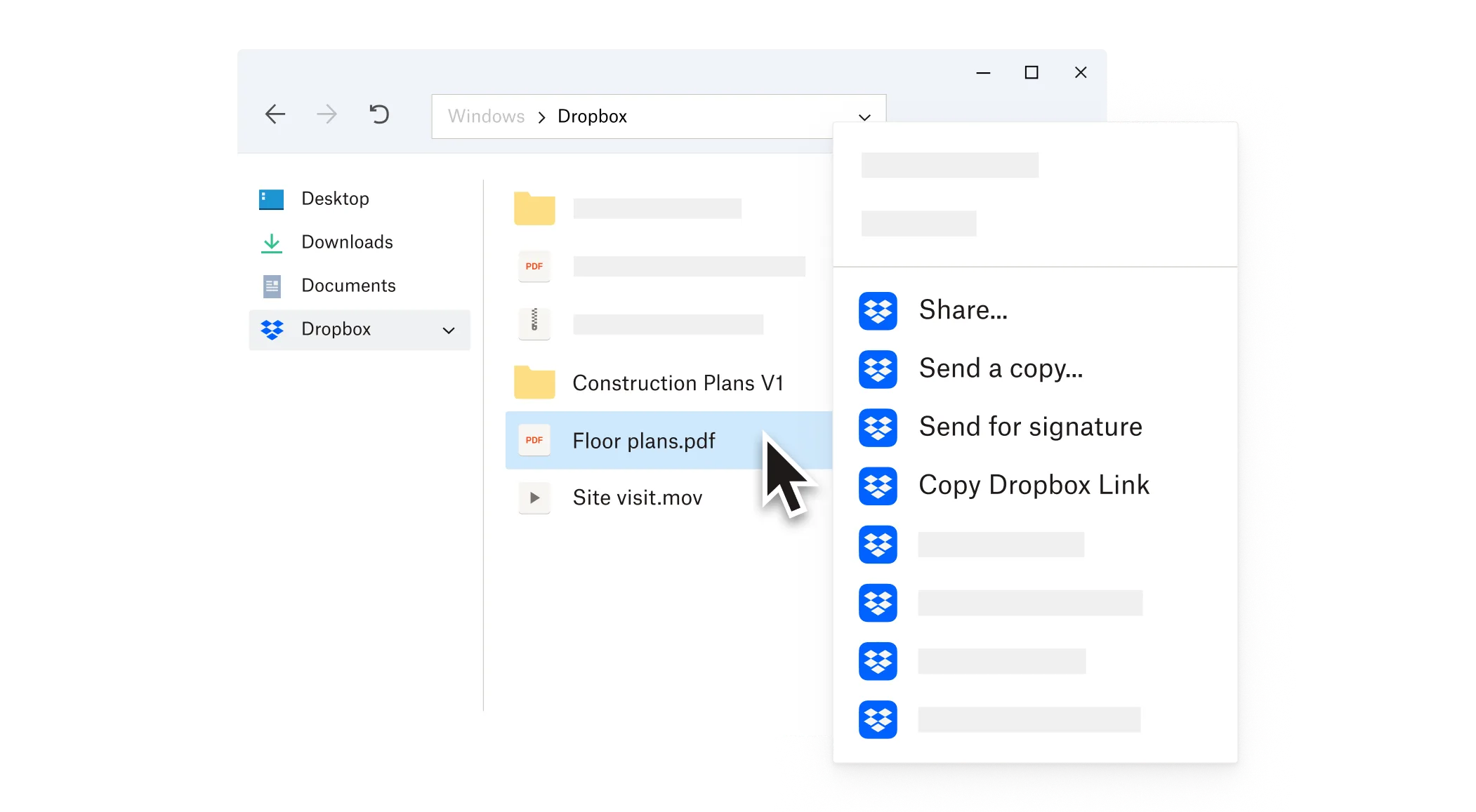 Dropbox screenshot 2