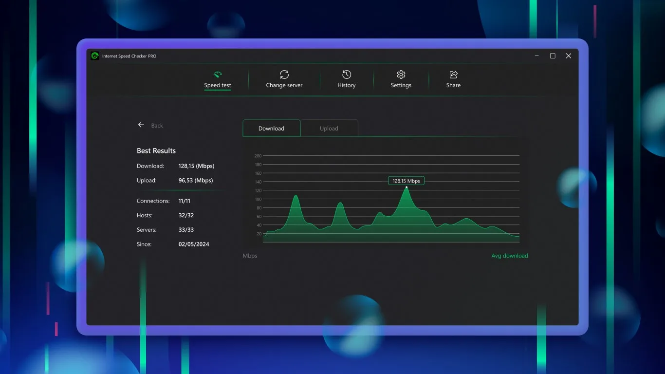 Internet Speed Checker PRO screenshot 4