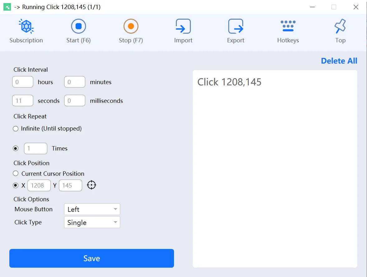Auto Clicker - Automatic tap screenshot 2