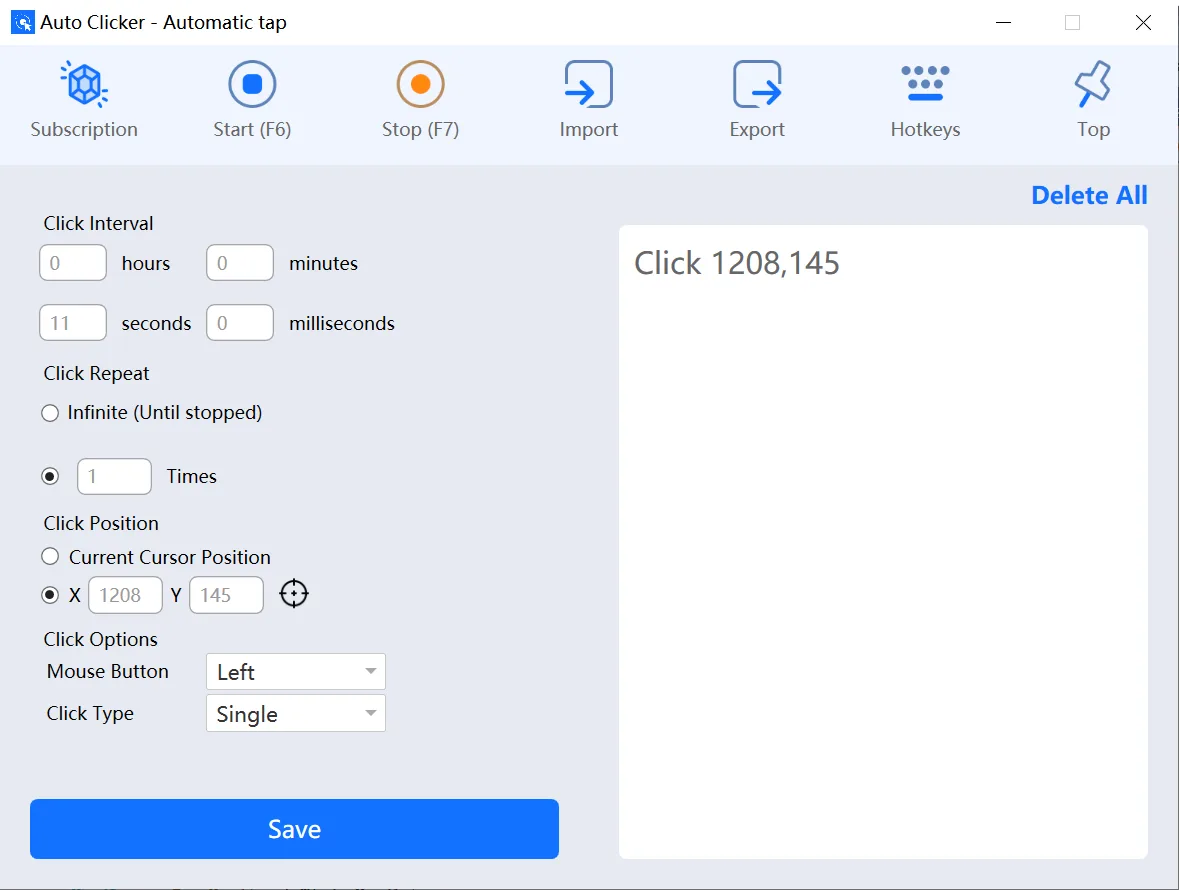 Auto Clicker - Automatic tap screenshot 3