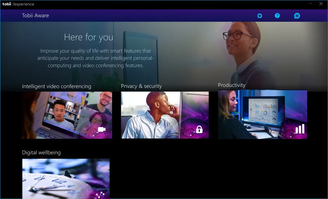 Tobii Experience screenshot 1