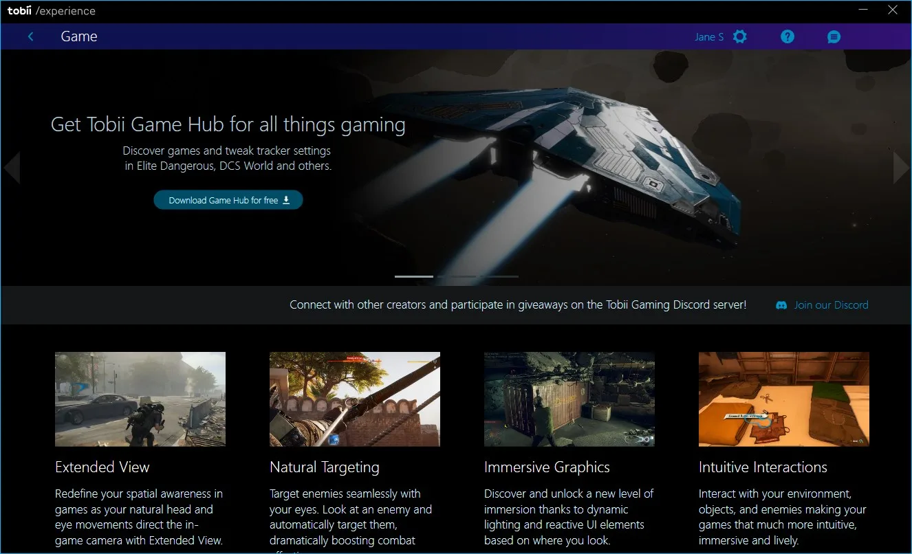 Tobii Experience screenshot 3