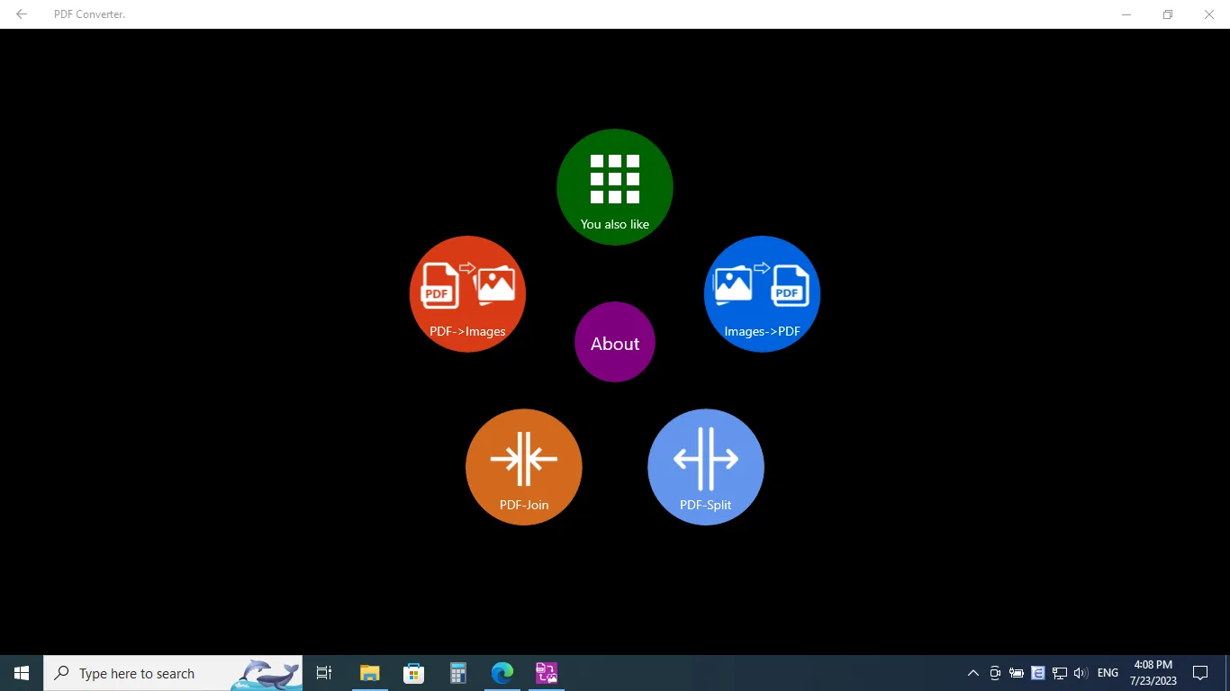 PDF Converter. screenshot 1
