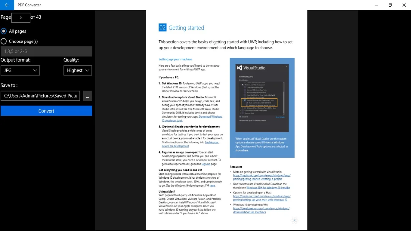 PDF Converter. screenshot 2