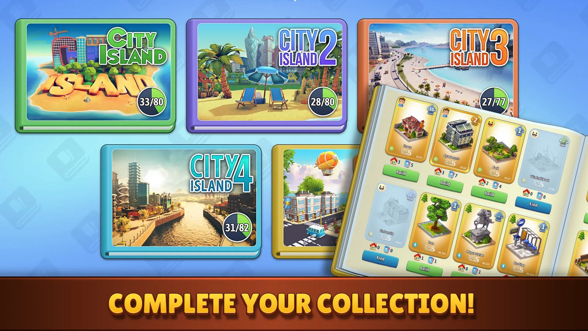 City Island: Collections screenshot 1