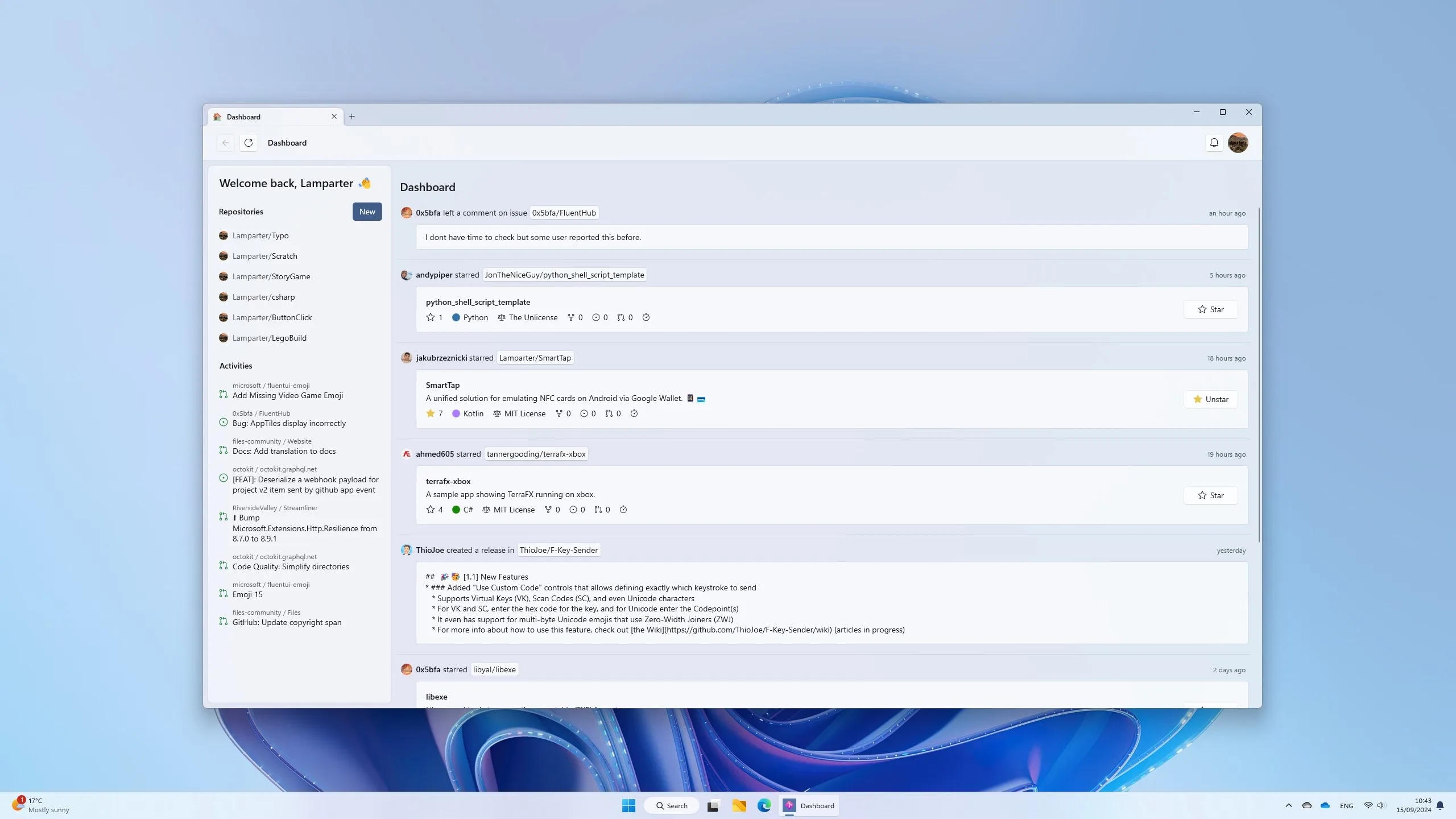 FluentHub screenshot 1