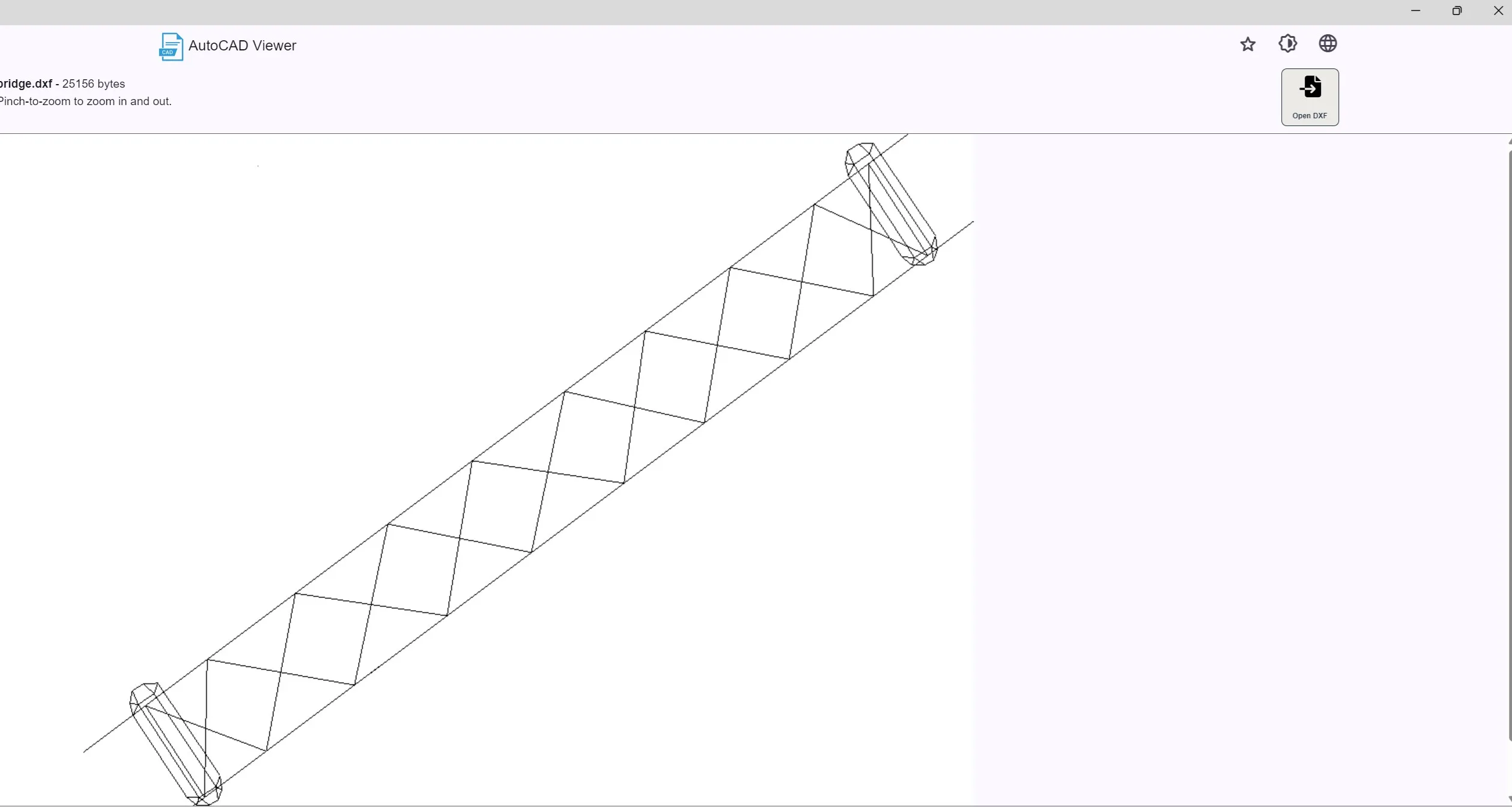 DXF Viewer Free screenshot 1