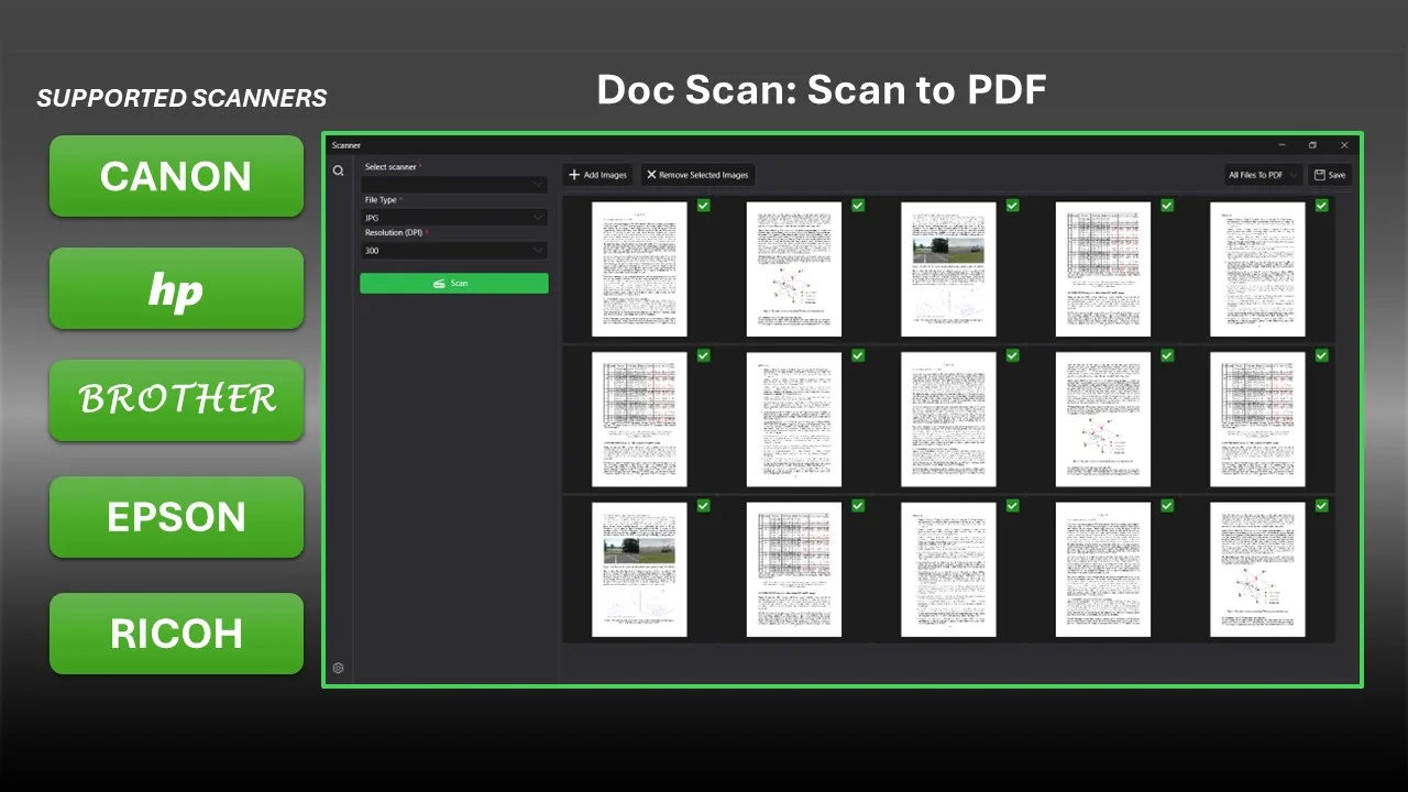 Doc Scan For Windows: Scan to PDF screenshot 1
