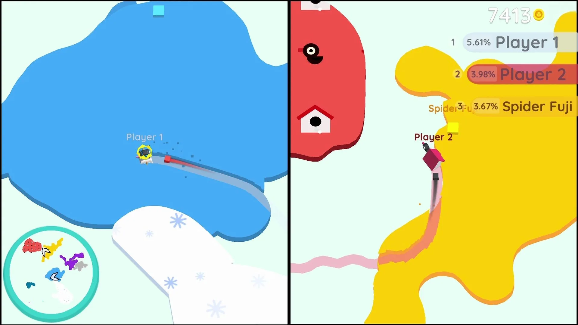 Paper io 2 screenshot 5