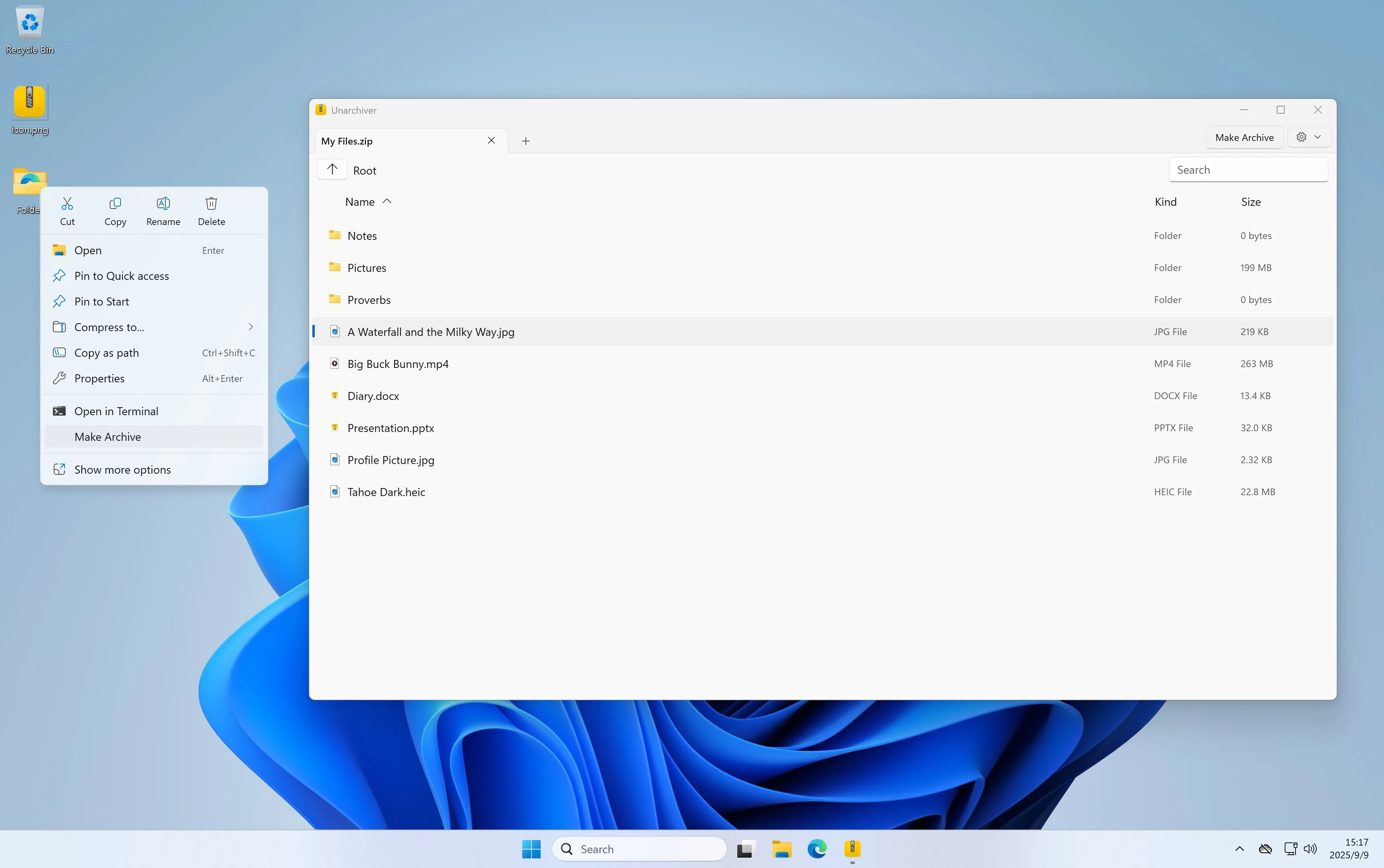 Unarchiver - ZIP, RAR screenshot 3