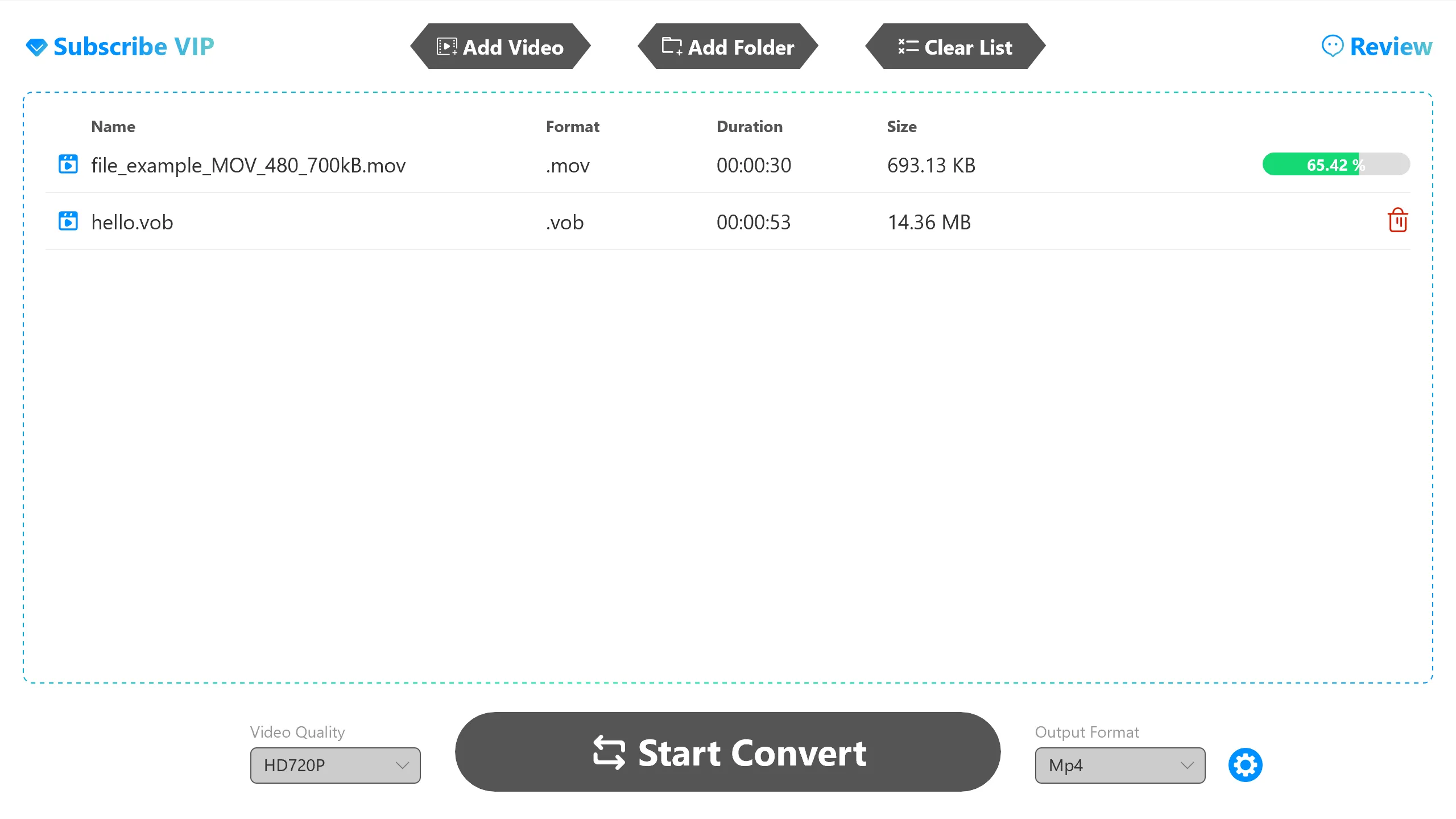 Video Converter Pro - HEVC Convert screenshot 2