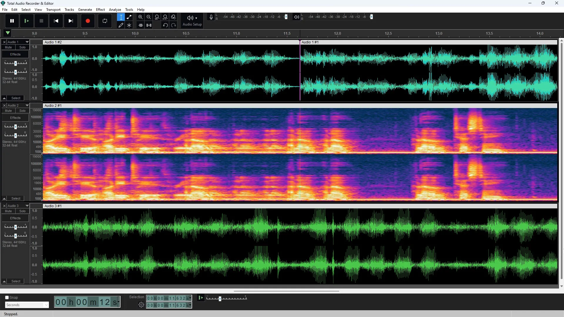 Total Audio Recorder & Editor screenshot 3