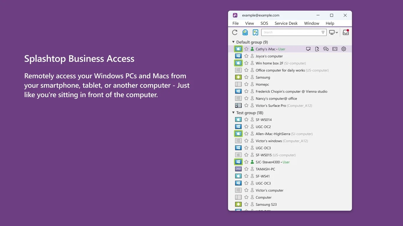 Splashtop Business – Secure Remote Access and Support screenshot 2